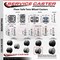 Service Caster 3'' Gray Heavy Duty Floor Safe Twin Wheel Caster 1/2'' Threaded Stem , 4PK SCC-TS02S75-TPR-GRY-121310-4 - alternate 3